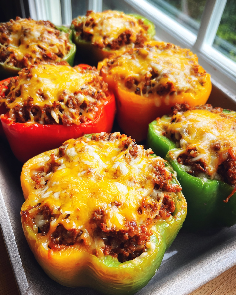Easy Taco-Stuffed Bell Peppers - detail 4
