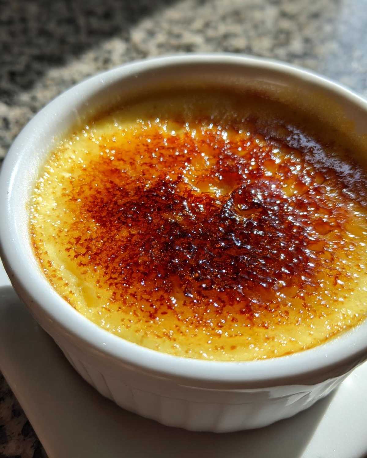 Eggnog Crème Brûlée - detail 1
