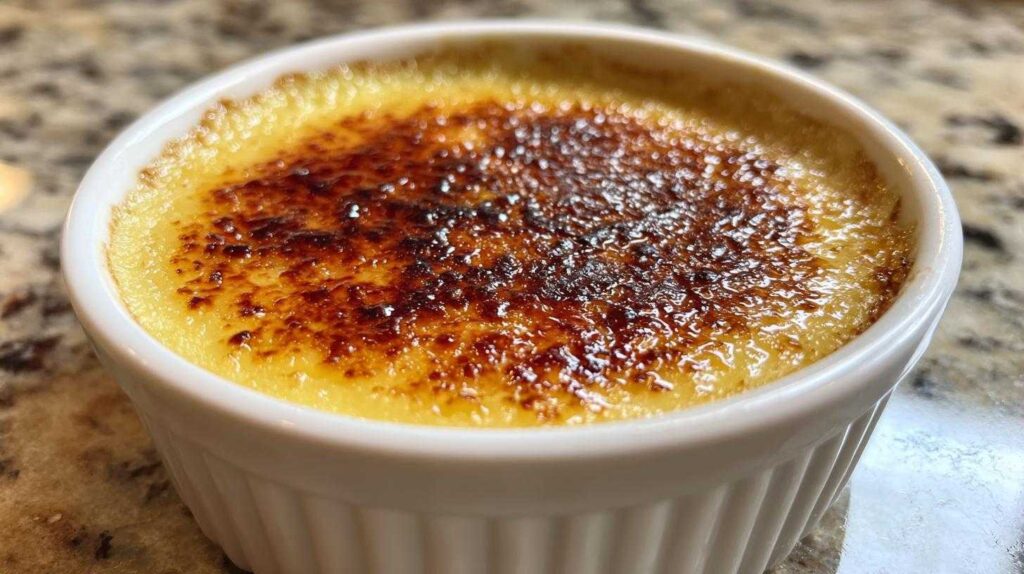 Amazing 6 Ingredient Eggnog Crème Brûlée Eggnog Crème Brûlée