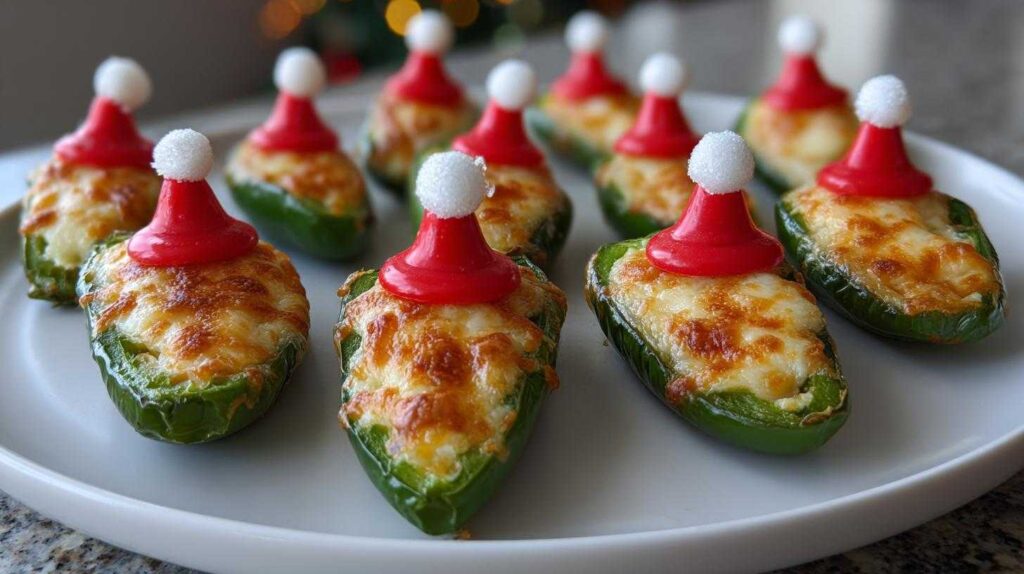 Elf Hat Jalapeño Poppers