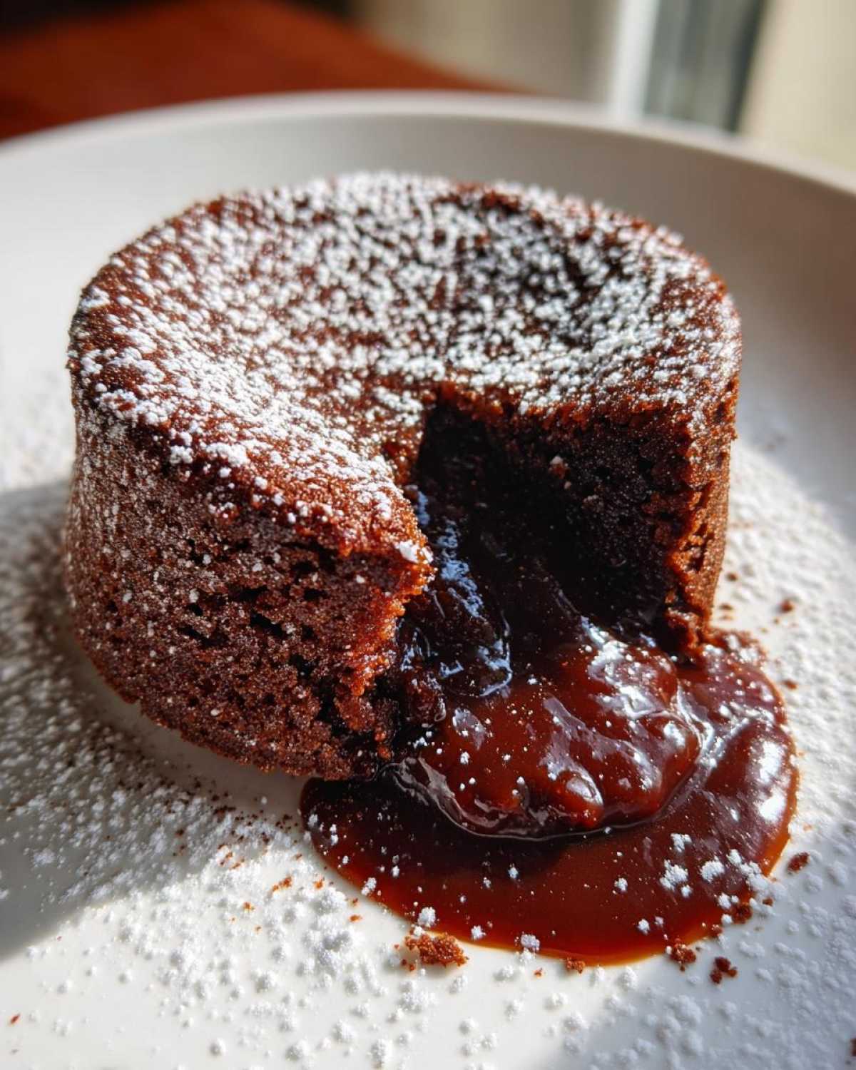Flourless Decadent Chocolate Lava Cake (Gluten-Free) - detail 3