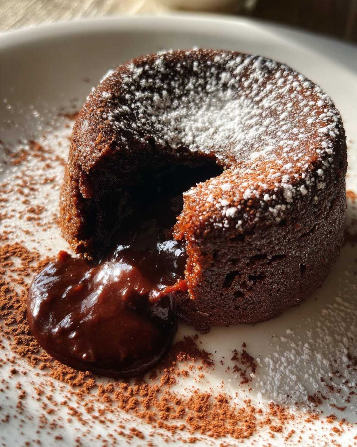 Flourless Decadent Chocolate Lava Cake (Gluten-Free) - detail 4