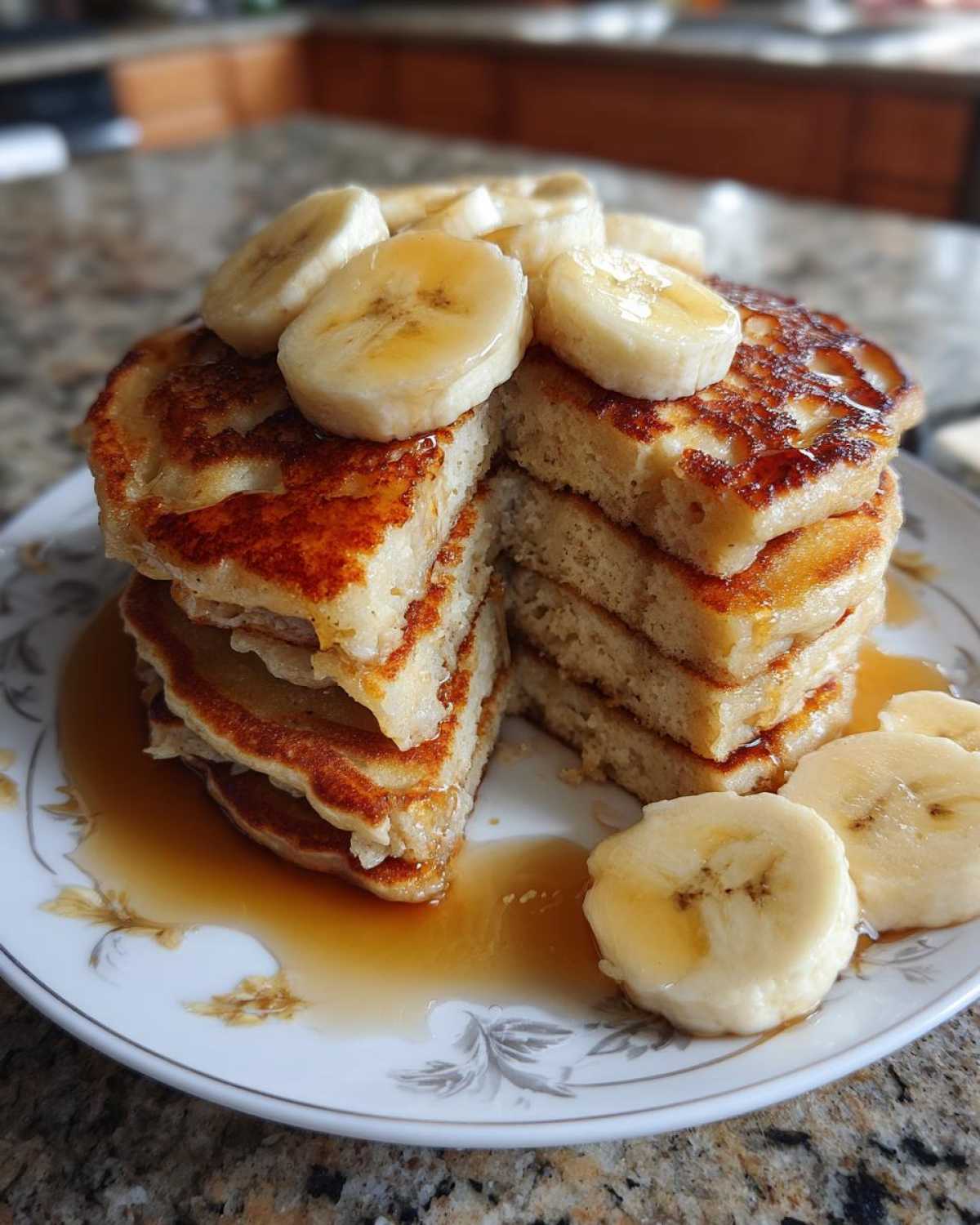 Fluffy Protein-Packed Banana Pancakes (Gluten-Free Option) - detail 1