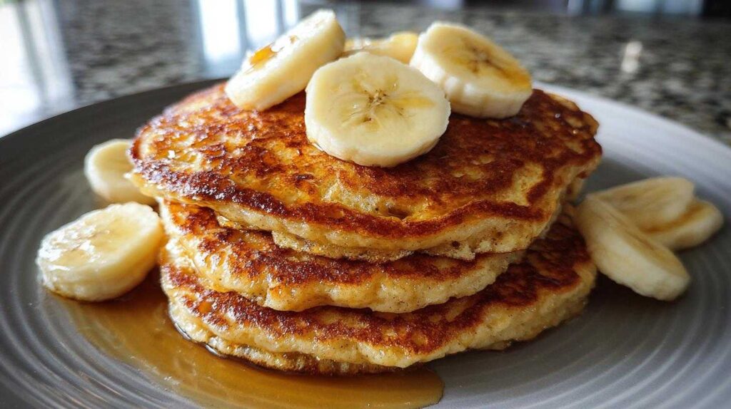 Fluffy Protein-Packed Banana Pancakes (Gluten-Free Option)