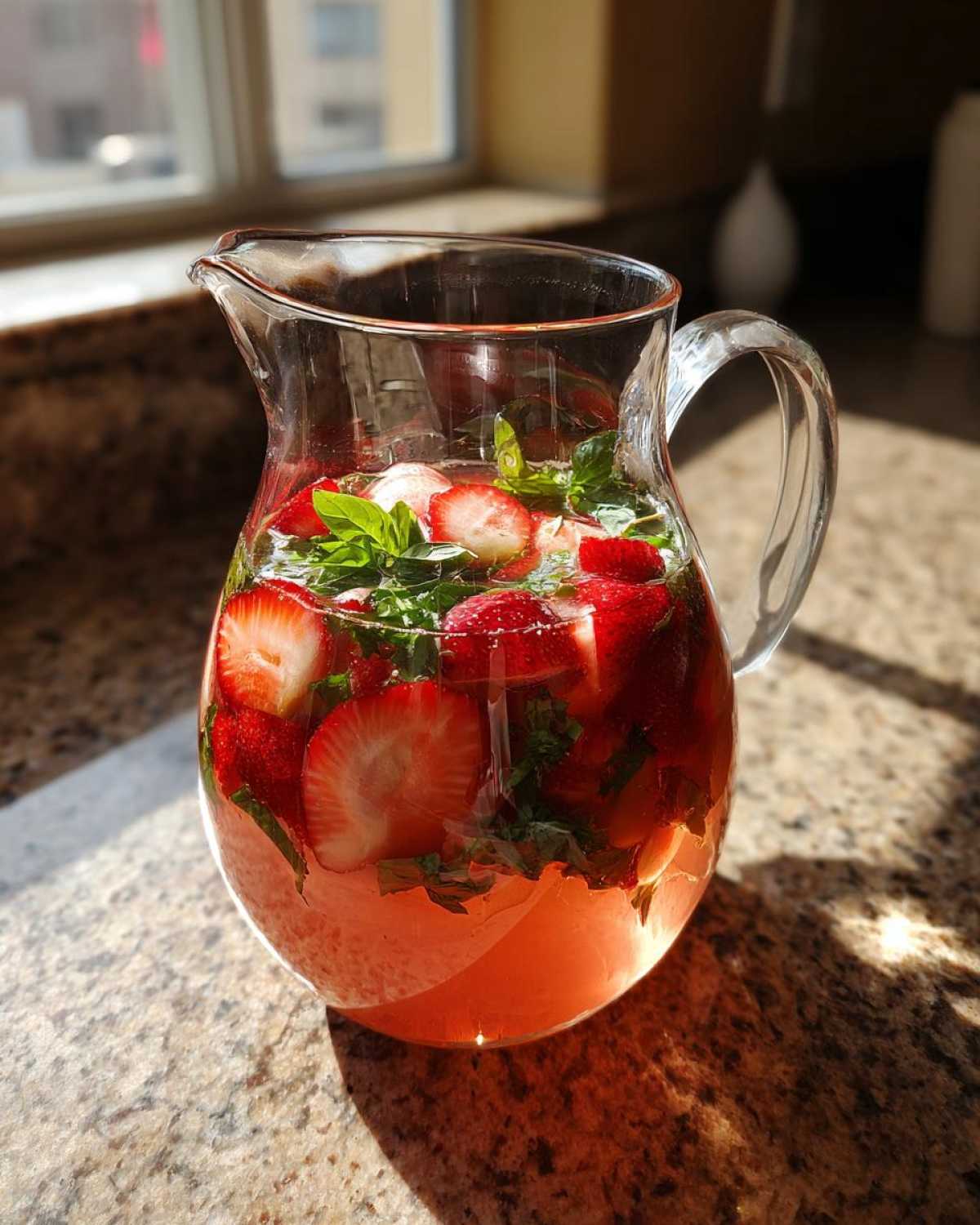 Fresh Strawberry Basil Lemonade - detail 4