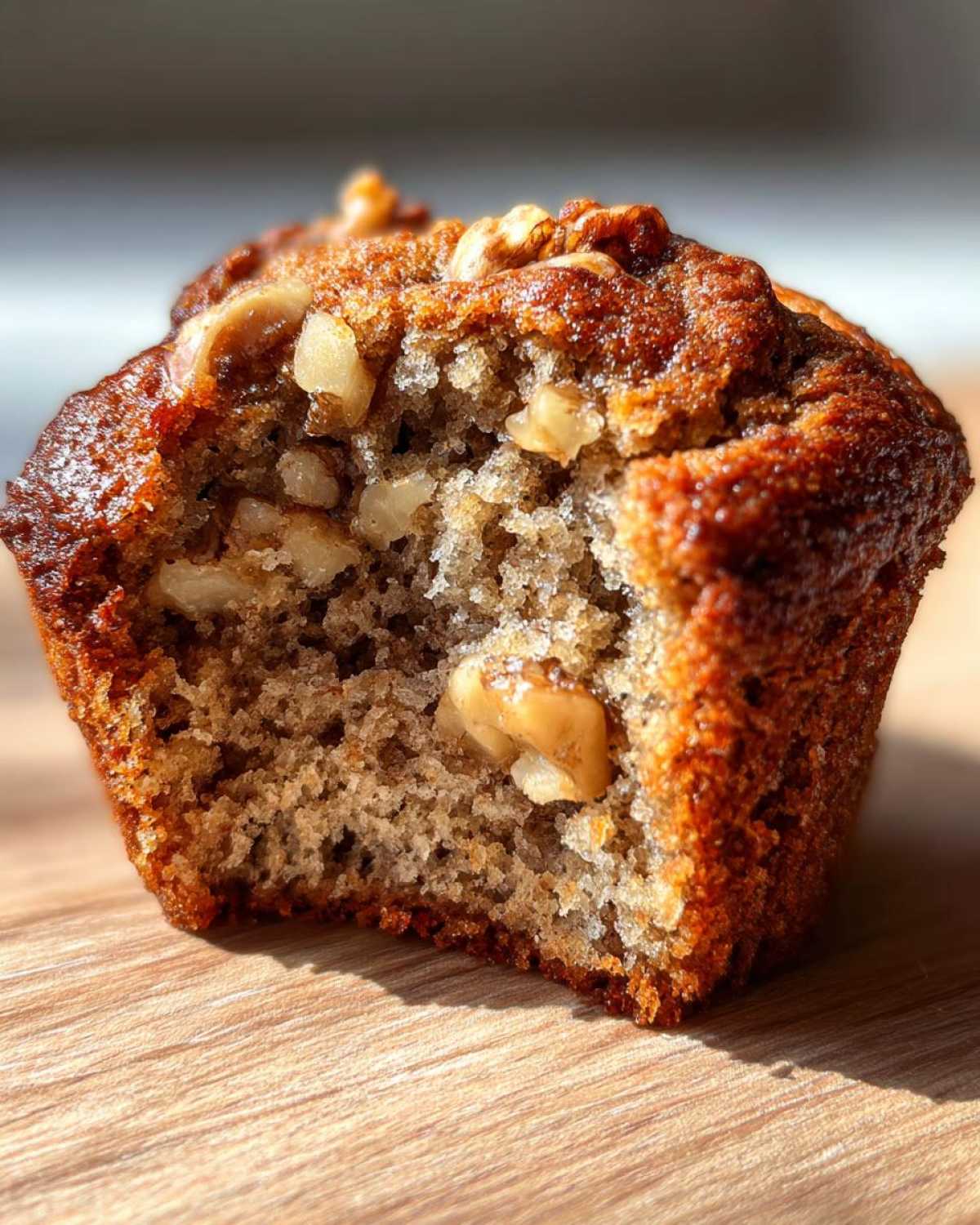 Gluten-Free Banana Walnut Muffins - detail 2