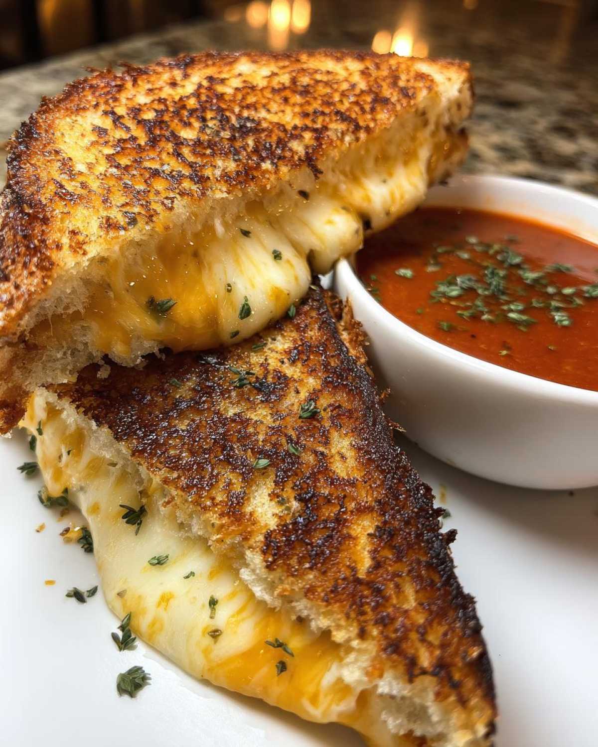 Gooey Grilled Cheese with Tomato Soup Dunkers - detail 1
