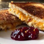 Grilled Cheese with Cranberry Relish