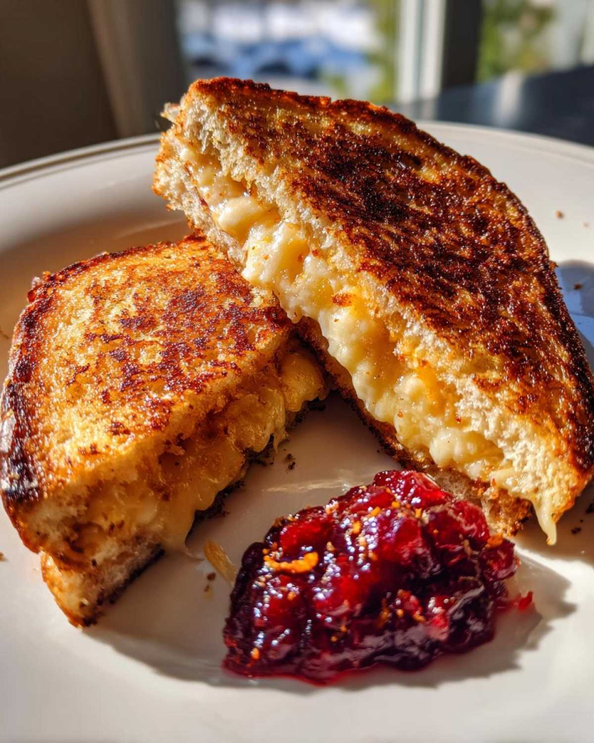 Grilled Cheese with Cranberry Relish - detail 2
