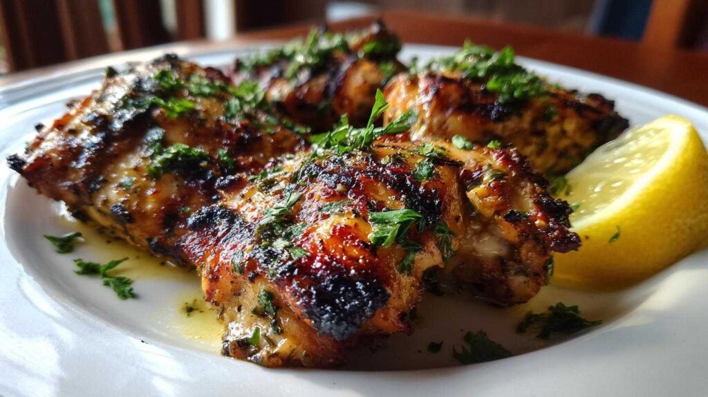 Grilled Lemon-Oregano Chicken (Greek)