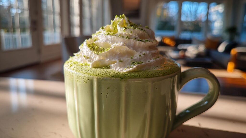 Grinch Green Matcha Hot Cocoa