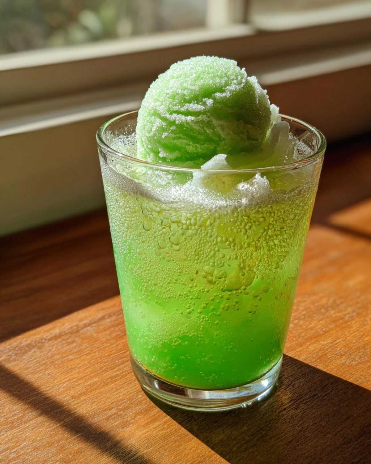 Grinch Punch (Lime Sherbet) - detail 4