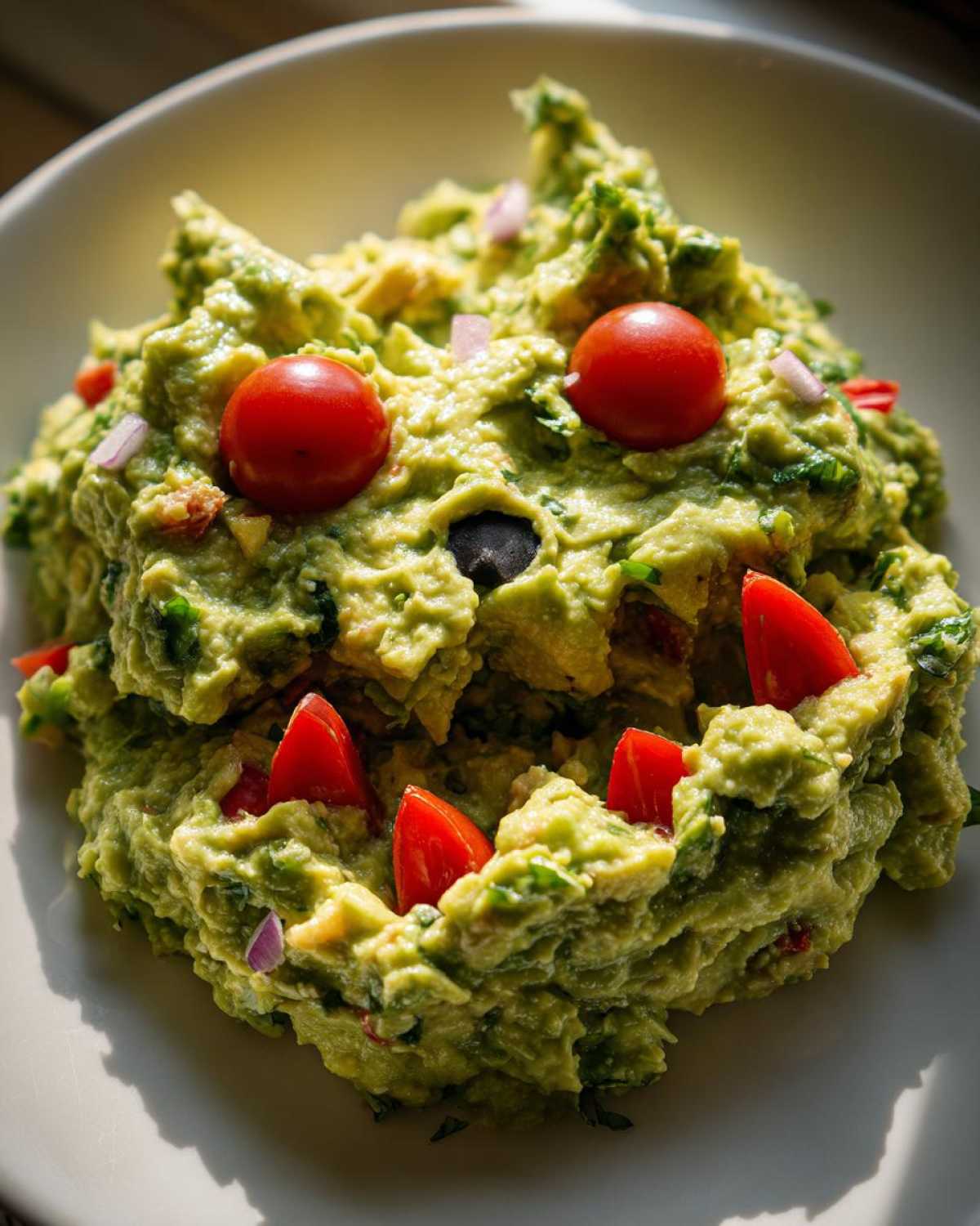 Halloween Monster Guacamole (Spooky Dip) - detail 1