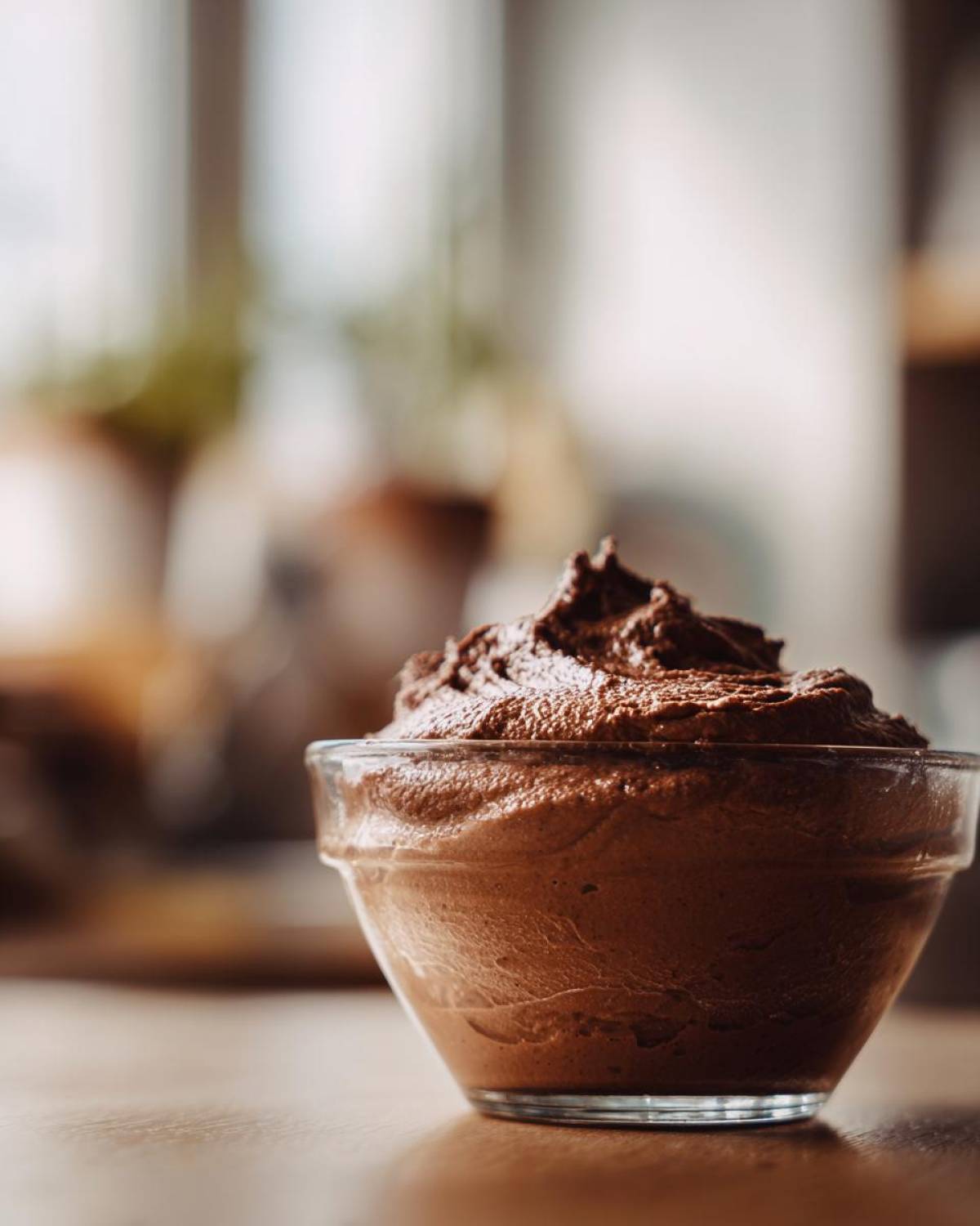 Healthy Dark Chocolate Avocado Mousse - detail 1