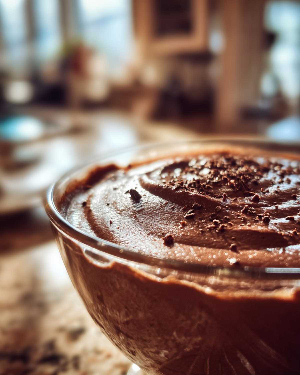 Healthy Dark Chocolate Avocado Mousse - detail 2
