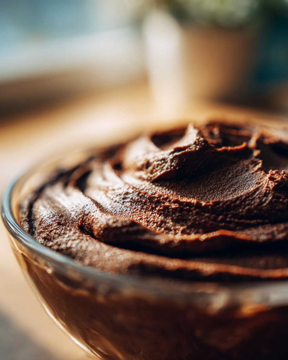 Healthy Dark Chocolate Avocado Mousse - detail 3
