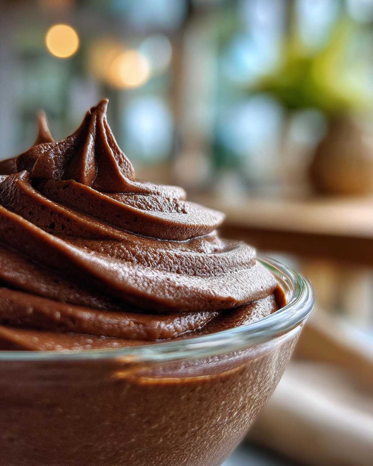 Healthy Dark Chocolate Avocado Mousse - detail 4