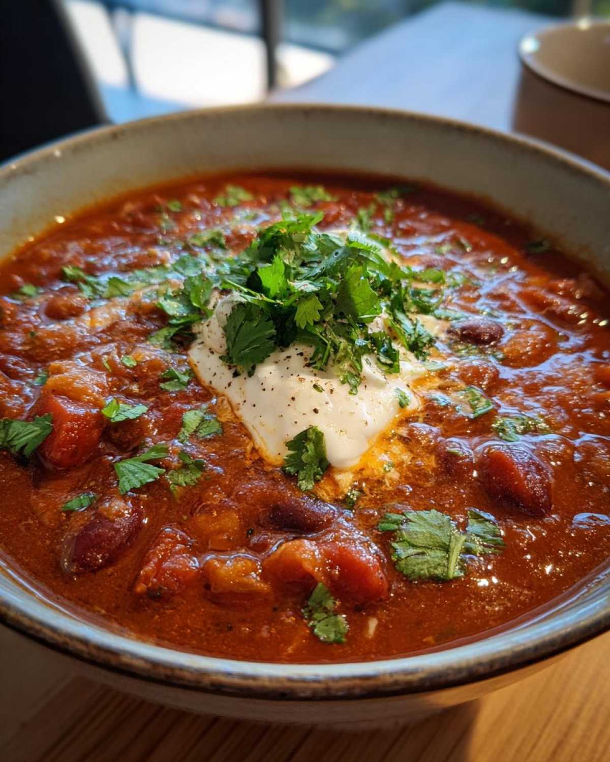 Hearty Three-Bean Chili (Spicy or Mild) - detail 2