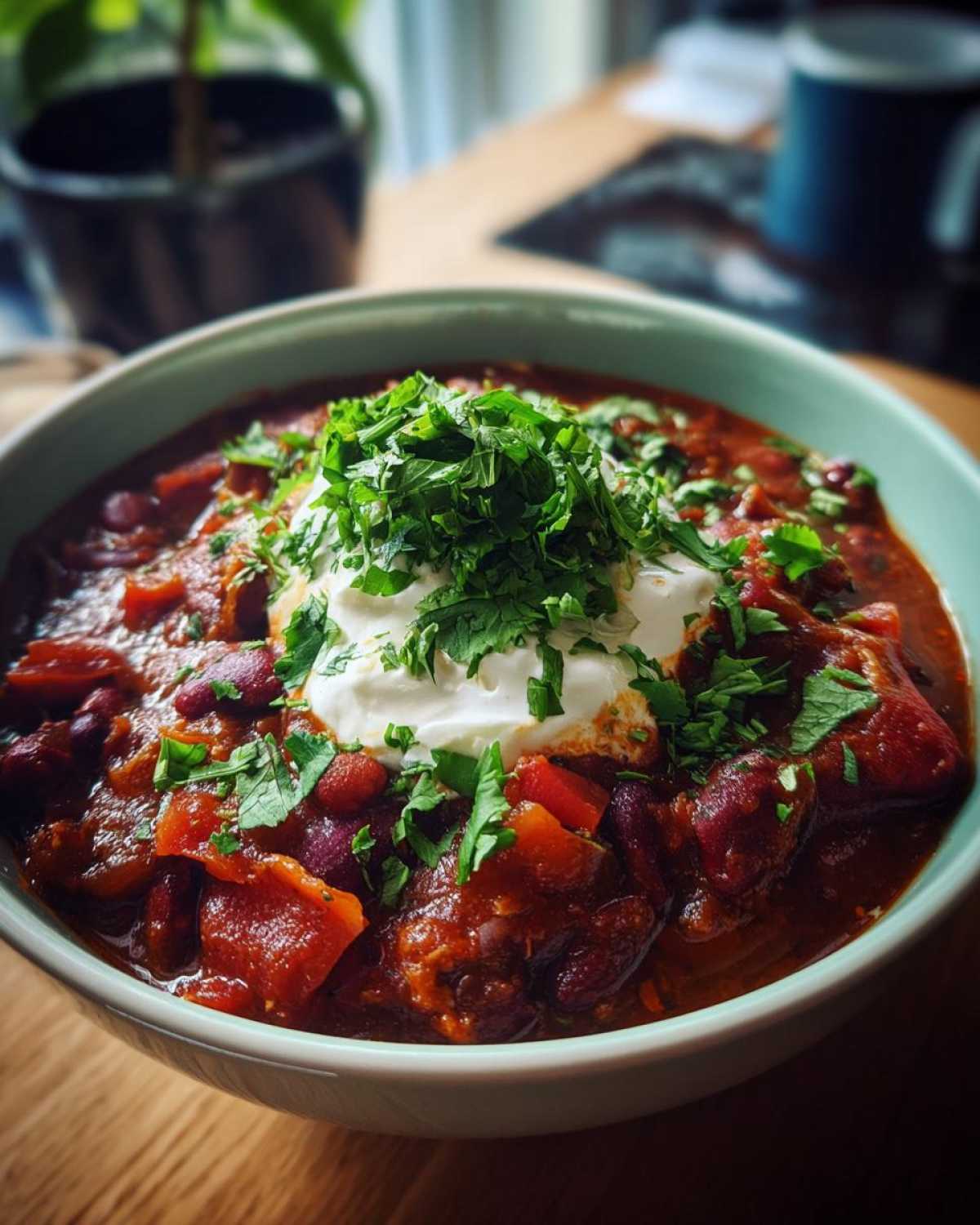 Hearty Three-Bean Chili (Spicy or Mild) - detail 4