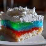 Holiday Jello Poke Cake