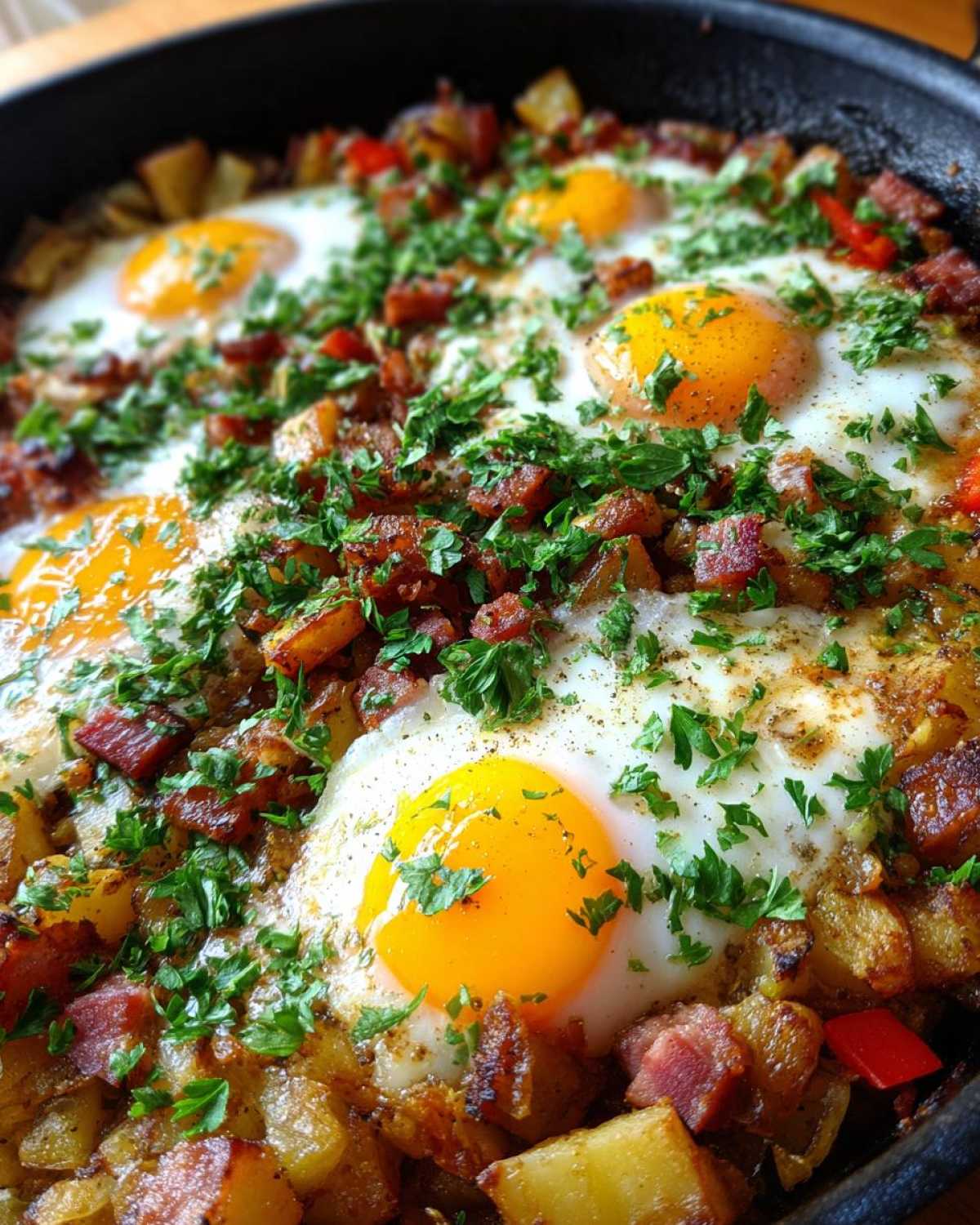 Holiday Leftover Ham Hash - detail 2