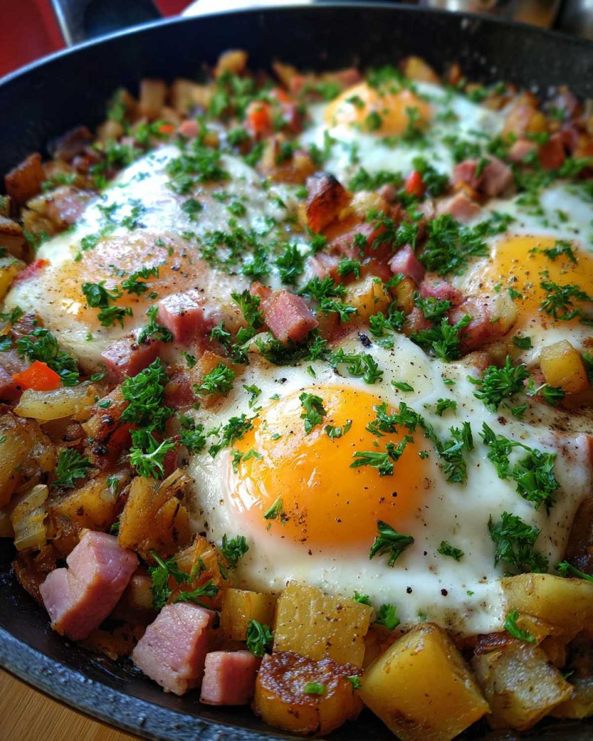 Holiday Leftover Ham Hash - detail 3