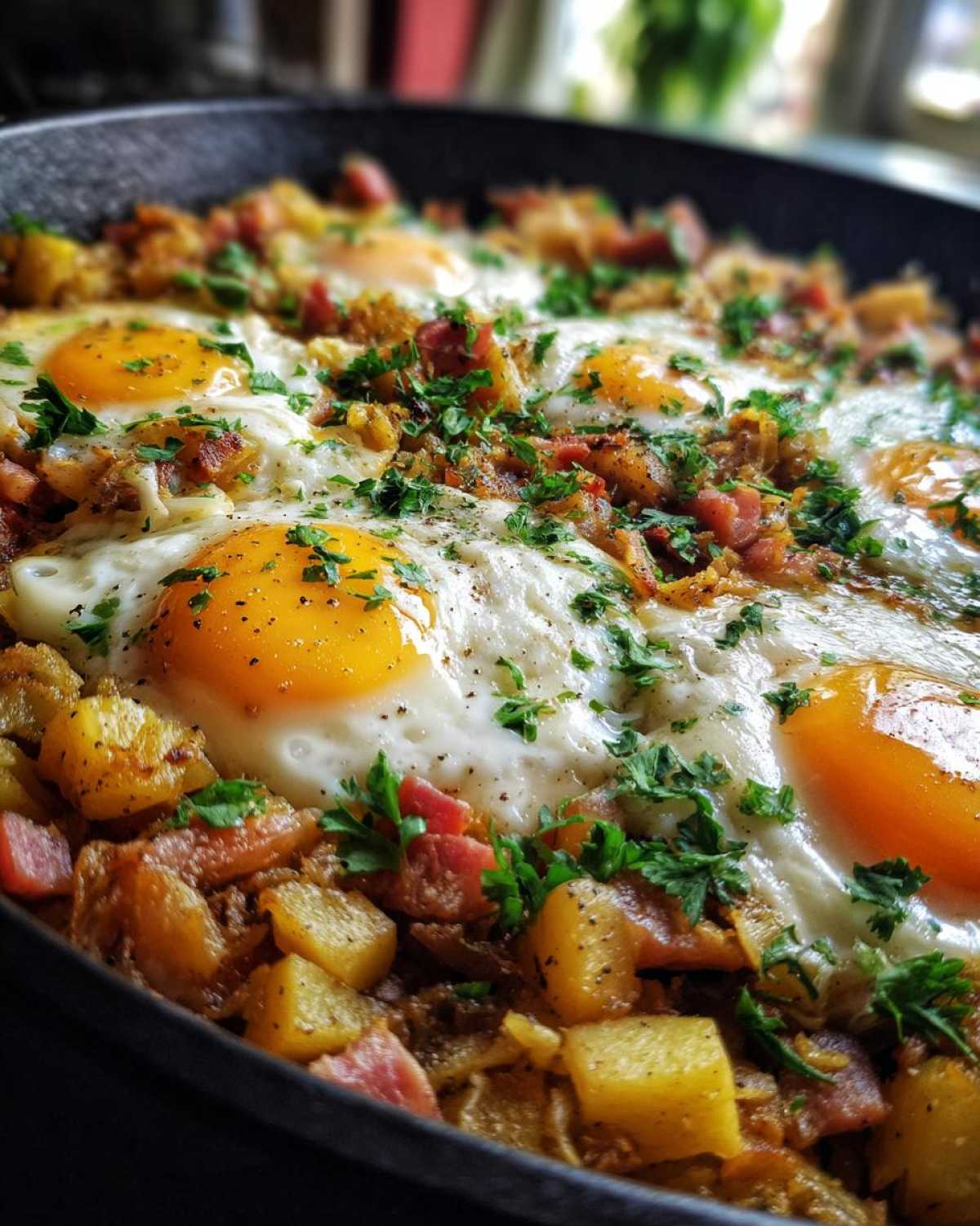 Holiday Leftover Ham Hash - detail 4