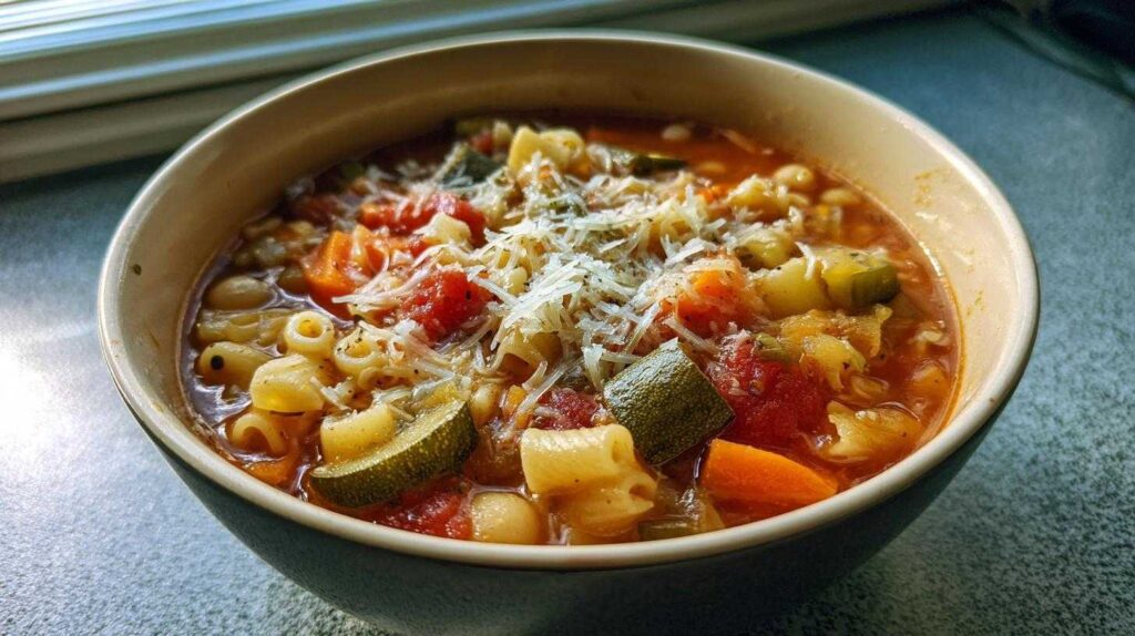 Holiday Leftover Minestrone Soup