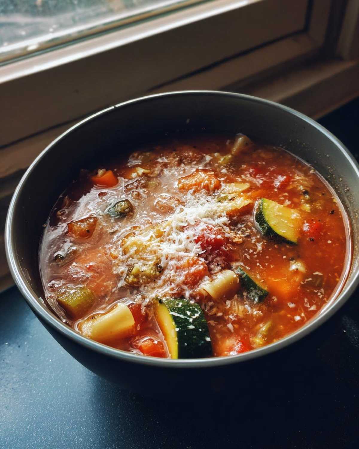 Holiday Leftover Minestrone Soup - detail 4