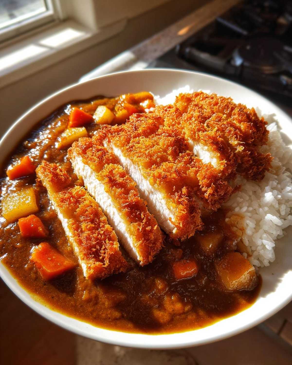 Homemade Chicken Katsu Curry - detail 1