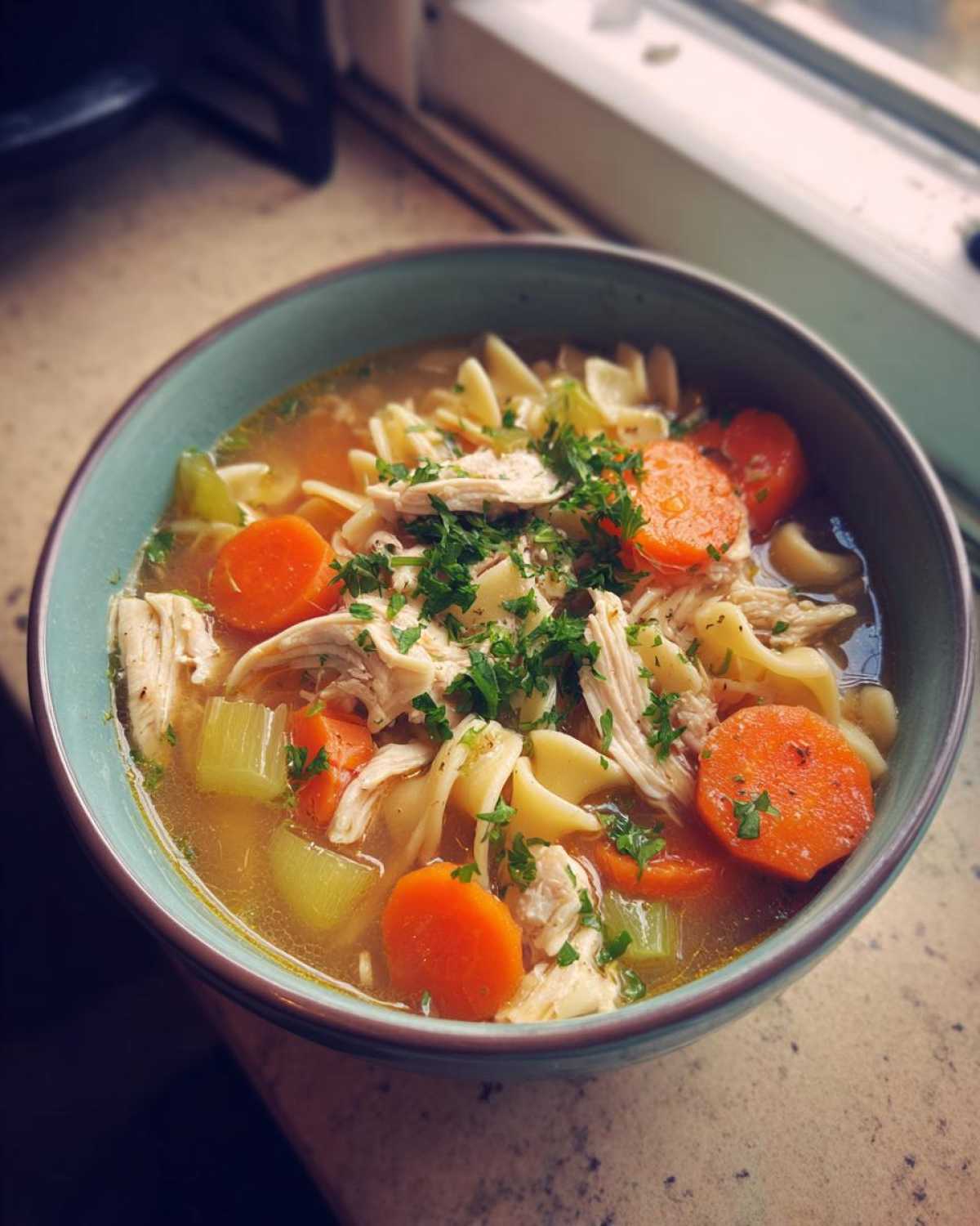Homemade Chicken Noodle Soup - detail 1