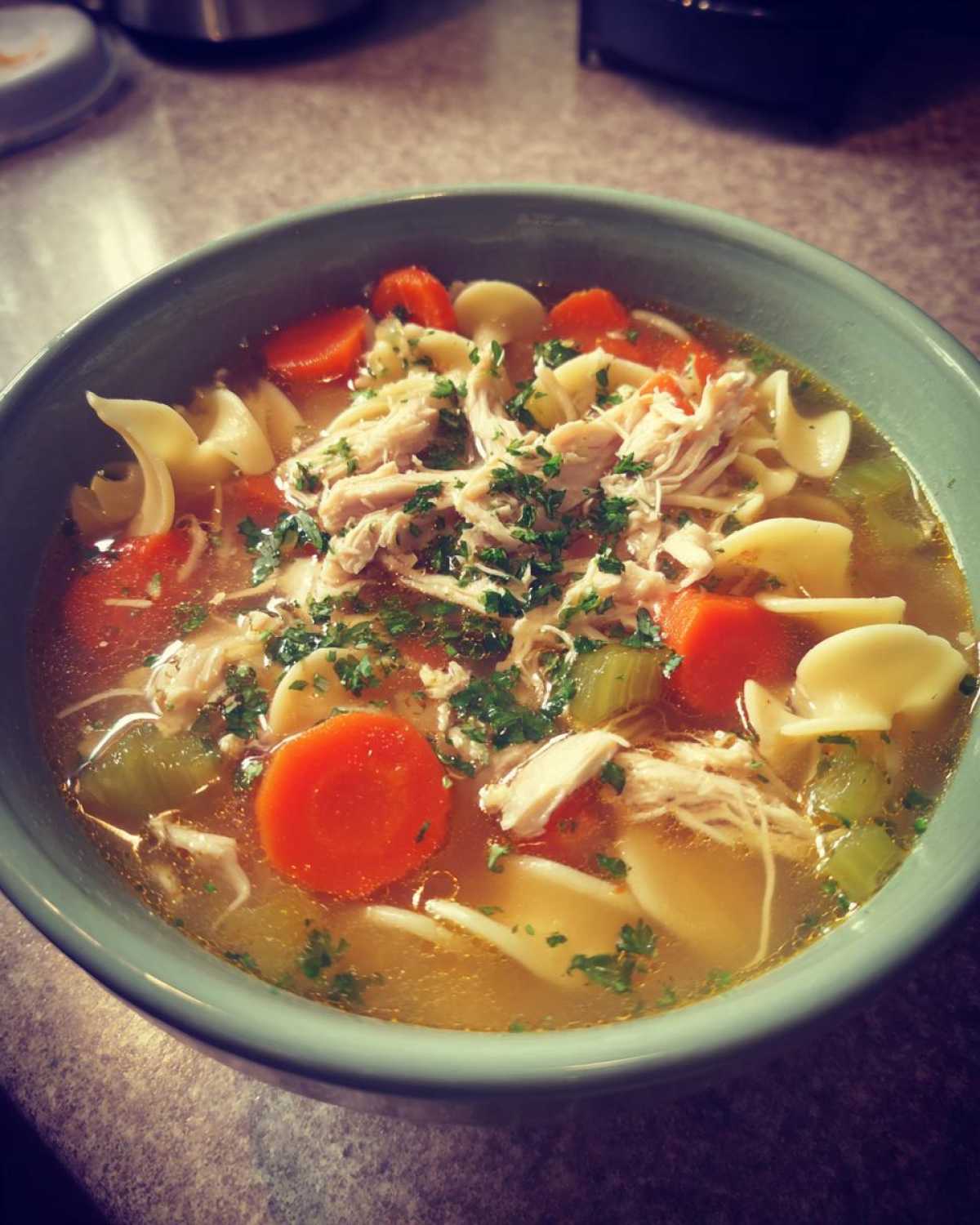 Homemade Chicken Noodle Soup - detail 2