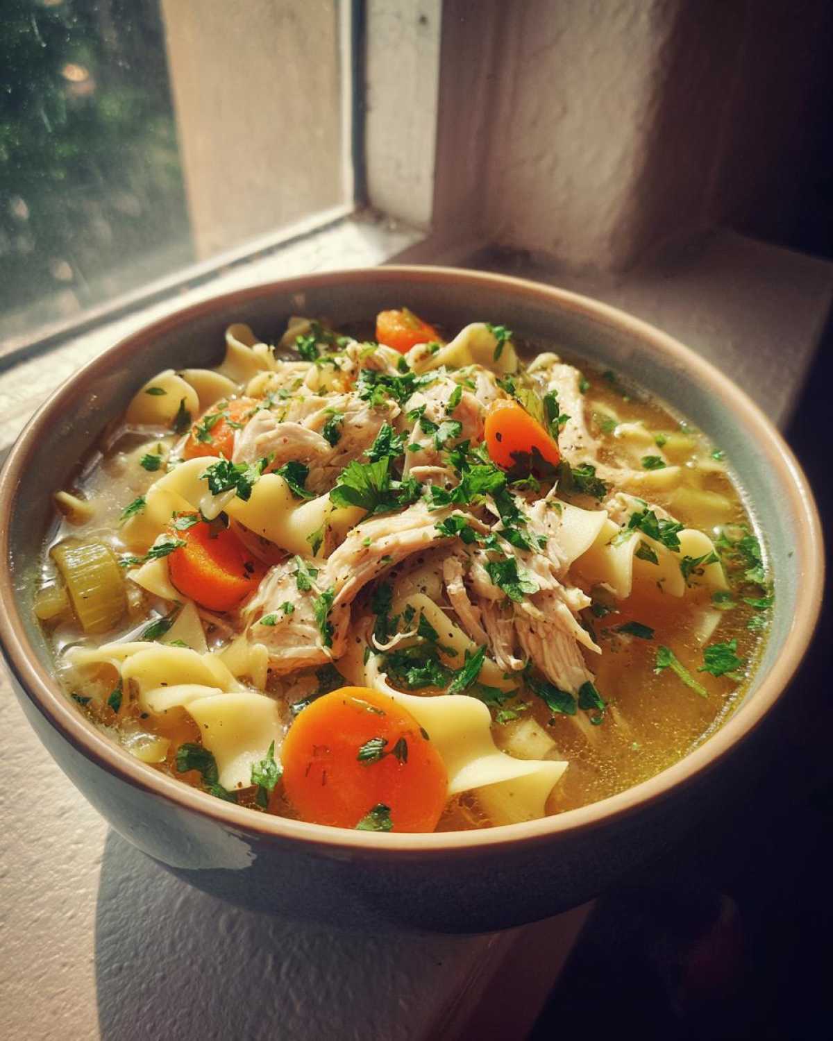 Homemade Chicken Noodle Soup - detail 3