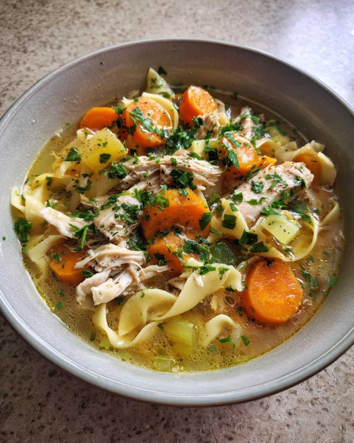 Homemade Chicken Noodle Soup - detail 4