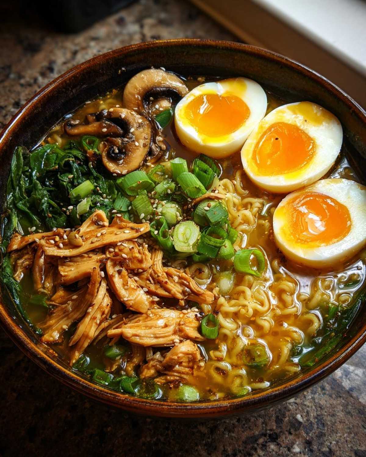Homemade Chicken Ramen Bowls - detail 1