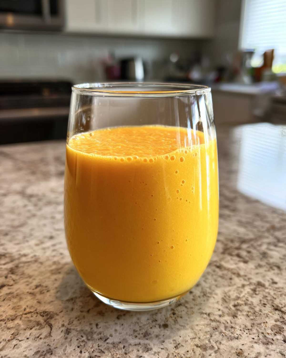 Homemade Mango Lassi (Yogurt Smoothie) - detail 1