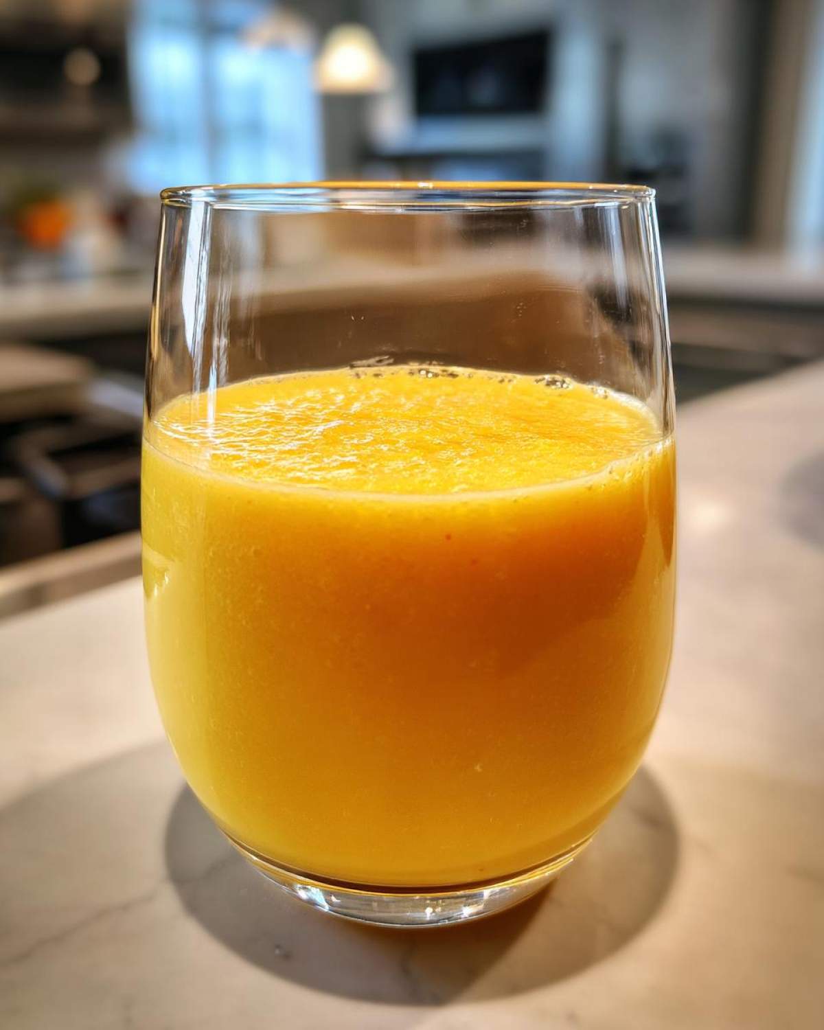 Homemade Mango Lassi (Yogurt Smoothie) - detail 4