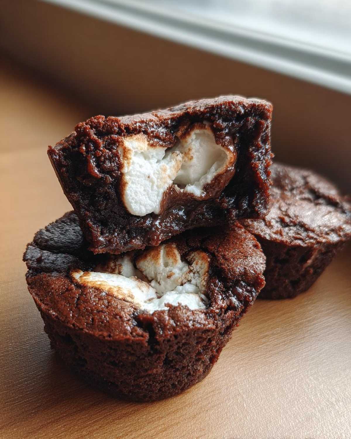 Hot Cocoa Brownie Cups - detail 1