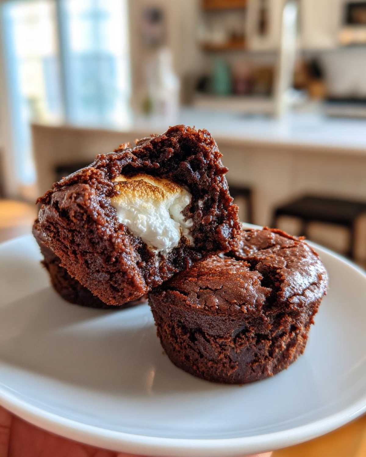 Hot Cocoa Brownie Cups - detail 2