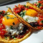 Huevos Rancheros Breakfast Tacos