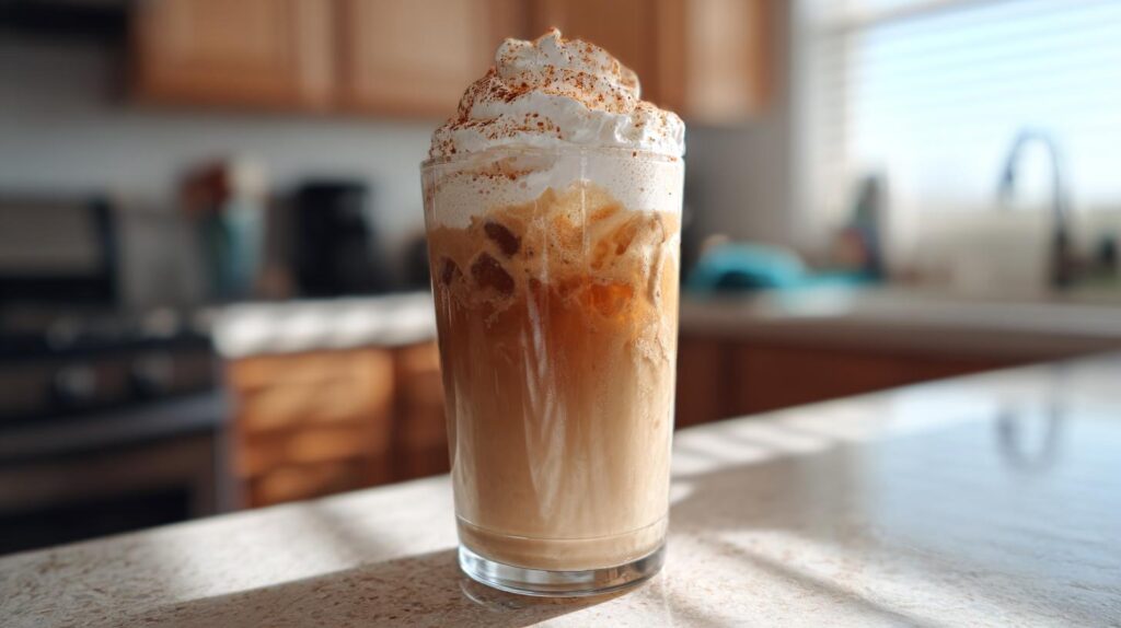 Iced Vanilla Chai Tea Latte