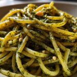Italian Pesto Pasta with Basil