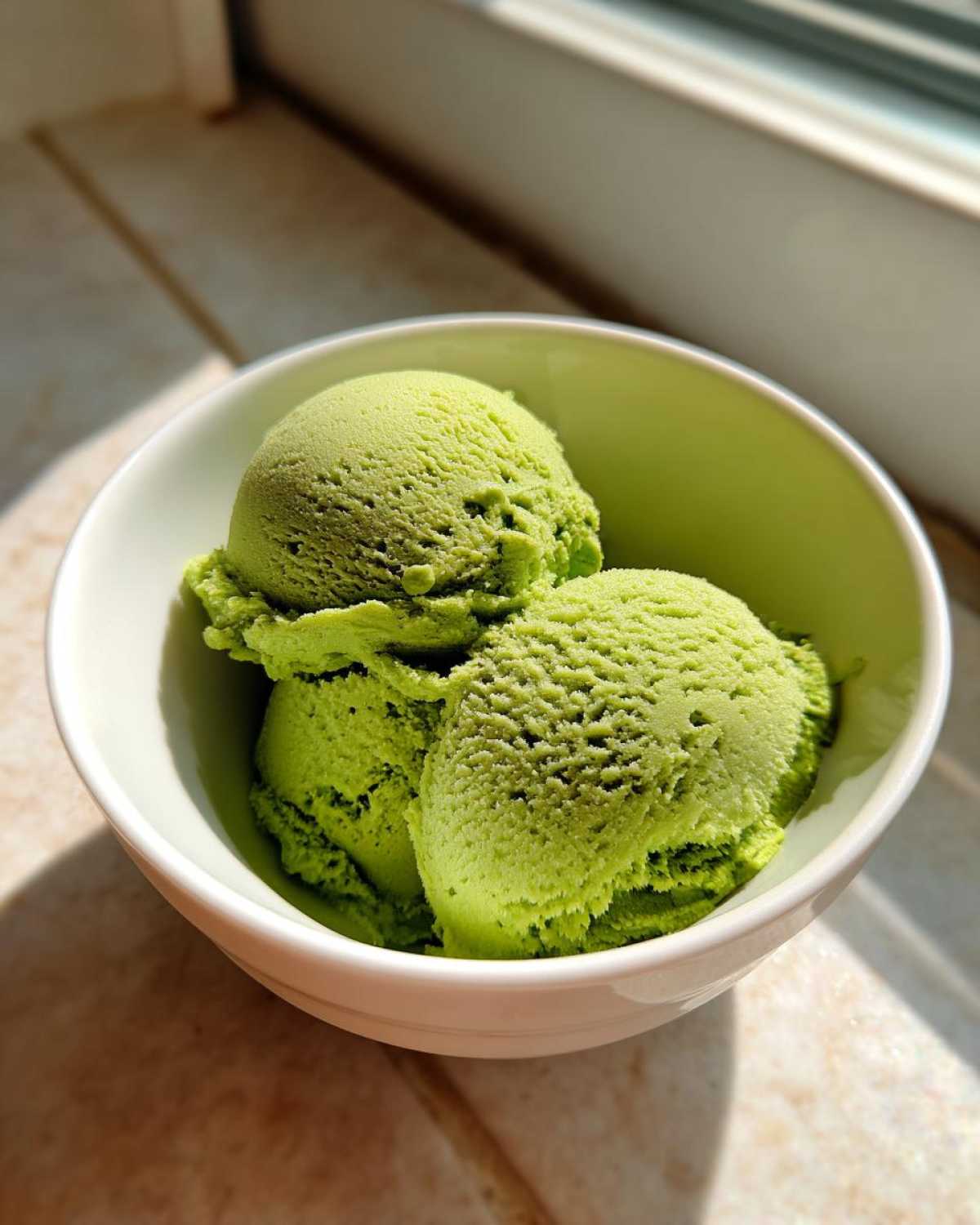 Japanese Matcha Green Tea Ice Cream - detail 4