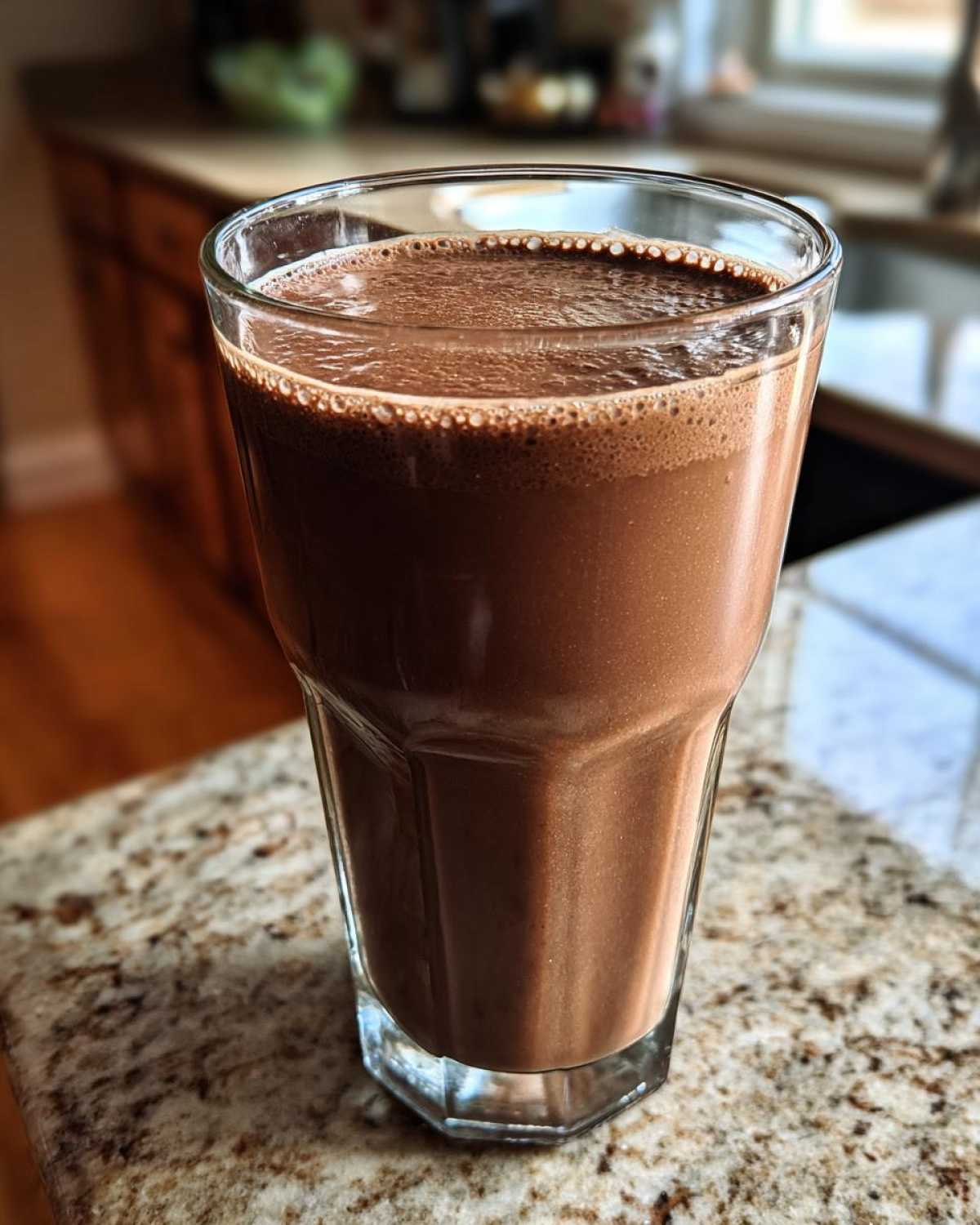Keto Chocolate Avocado Smoothie - detail 2