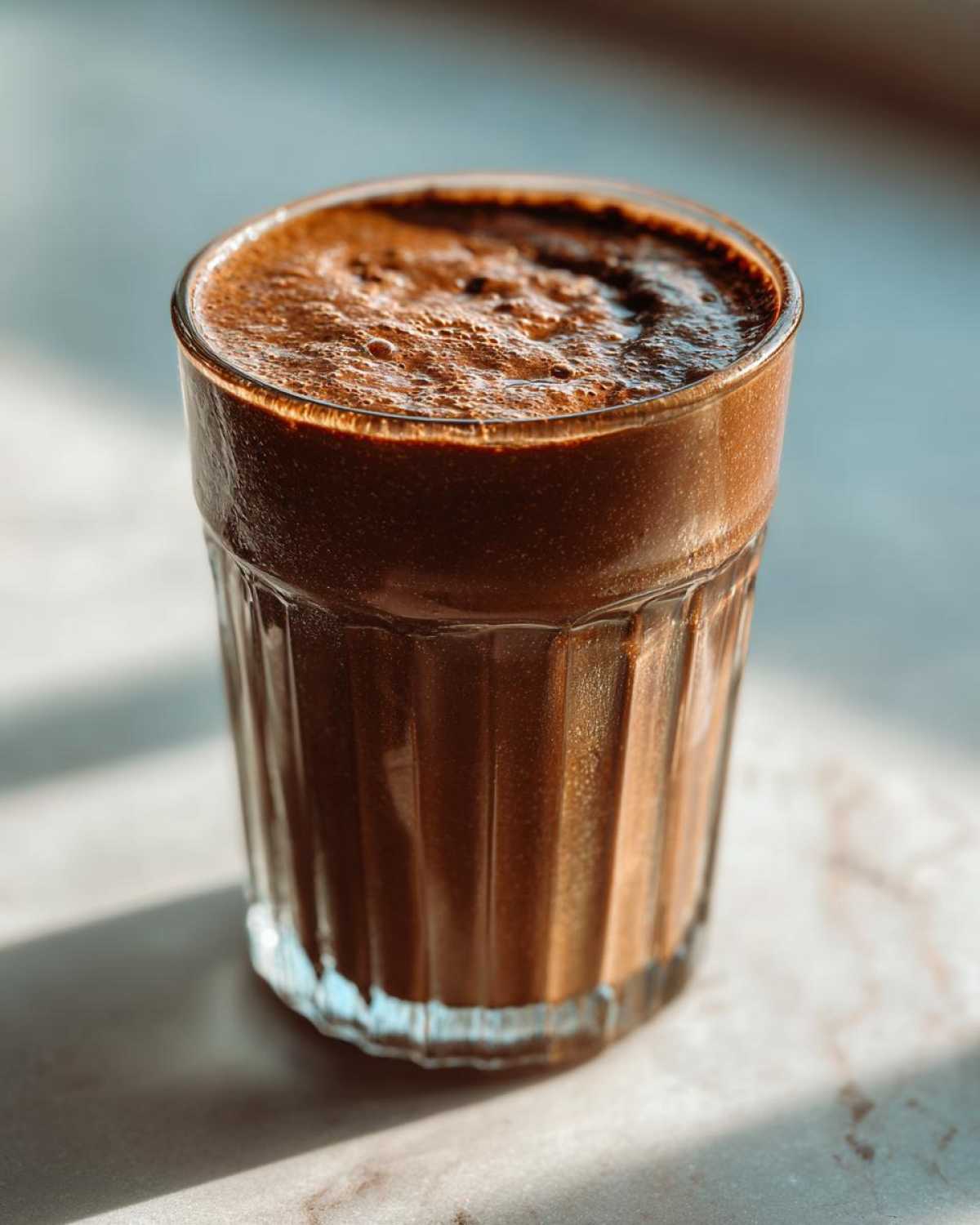 Keto Chocolate Avocado Smoothie - detail 3