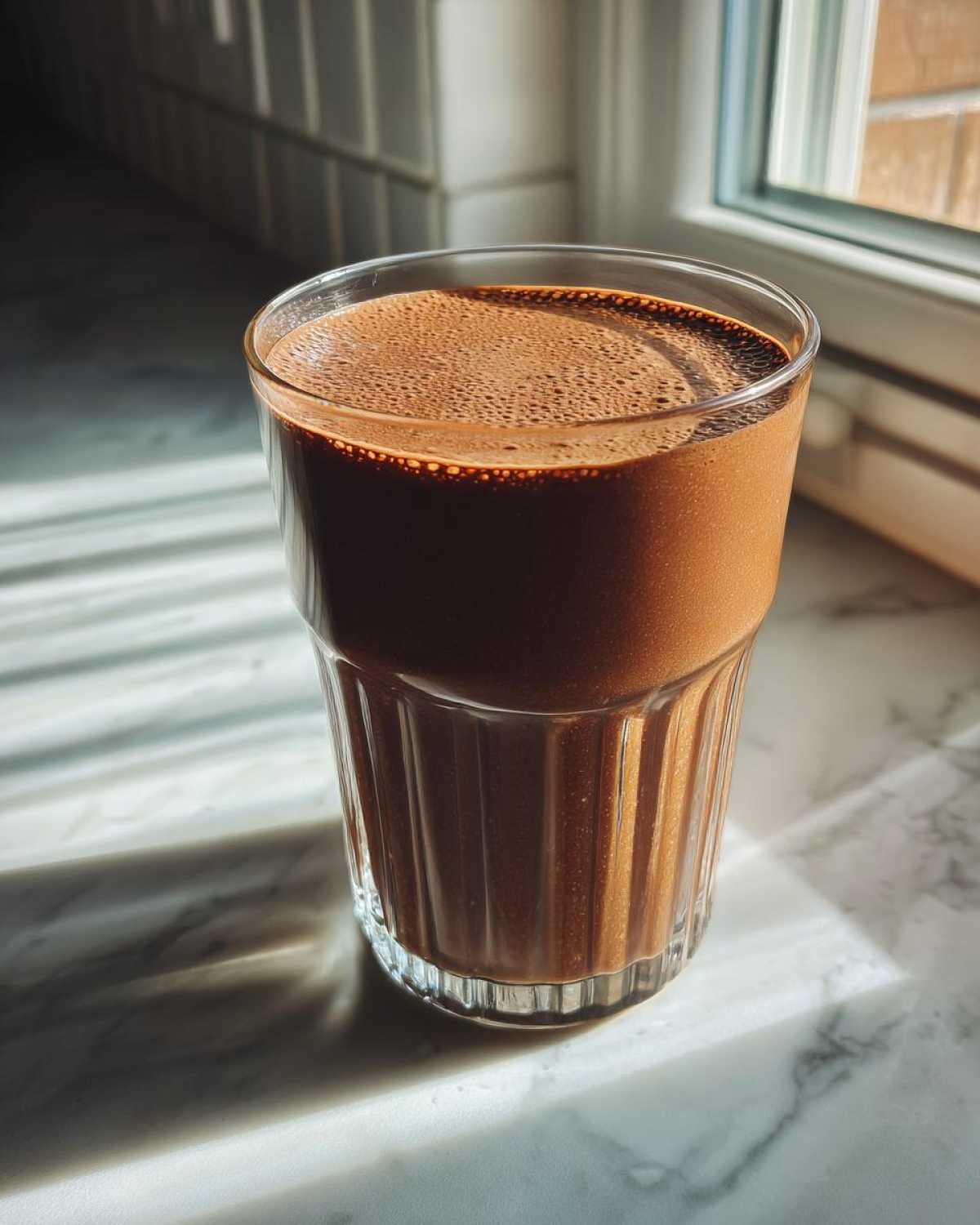 Keto Chocolate Avocado Smoothie - detail 4
