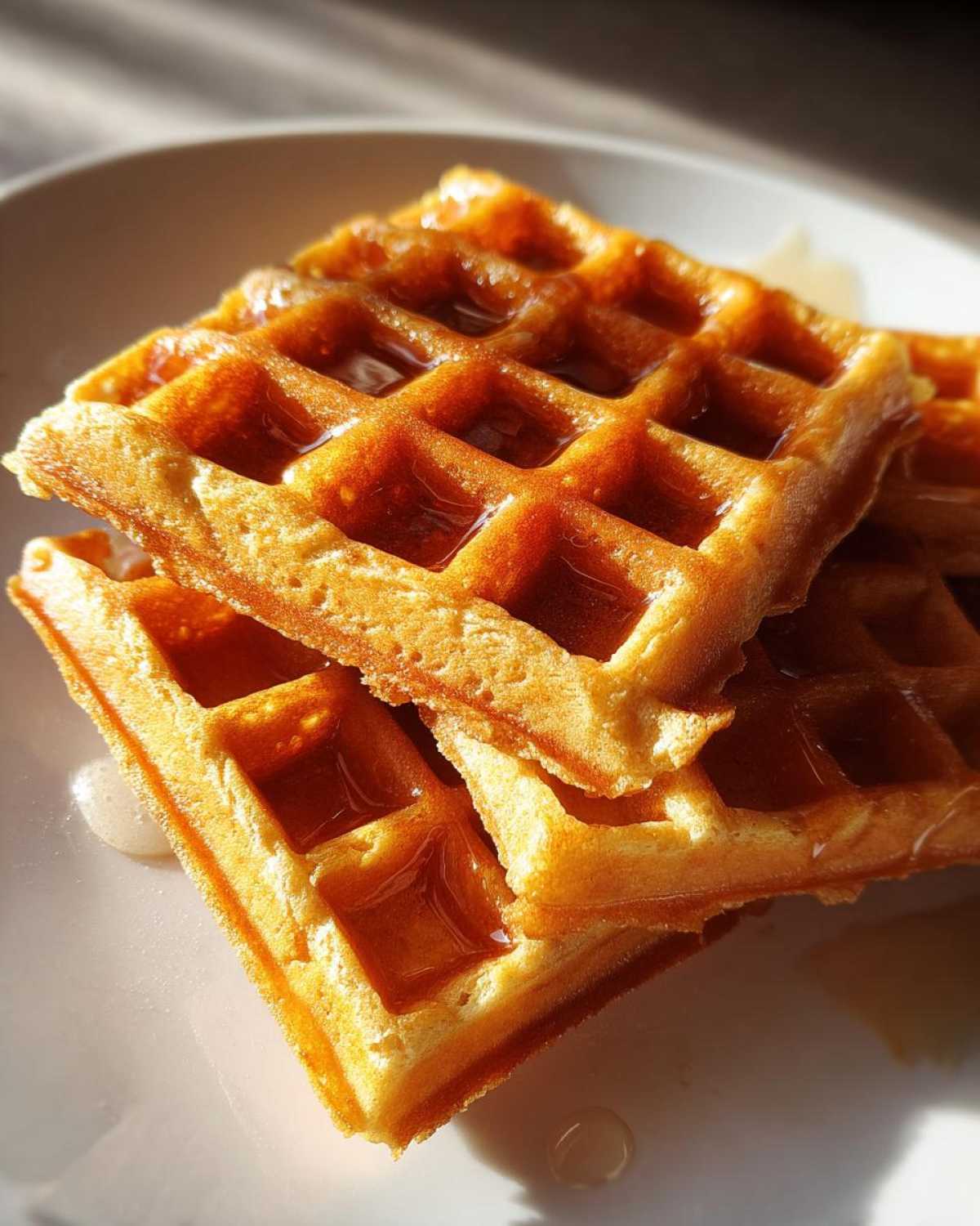 Keto Pumpkin Spice Waffles - detail 4