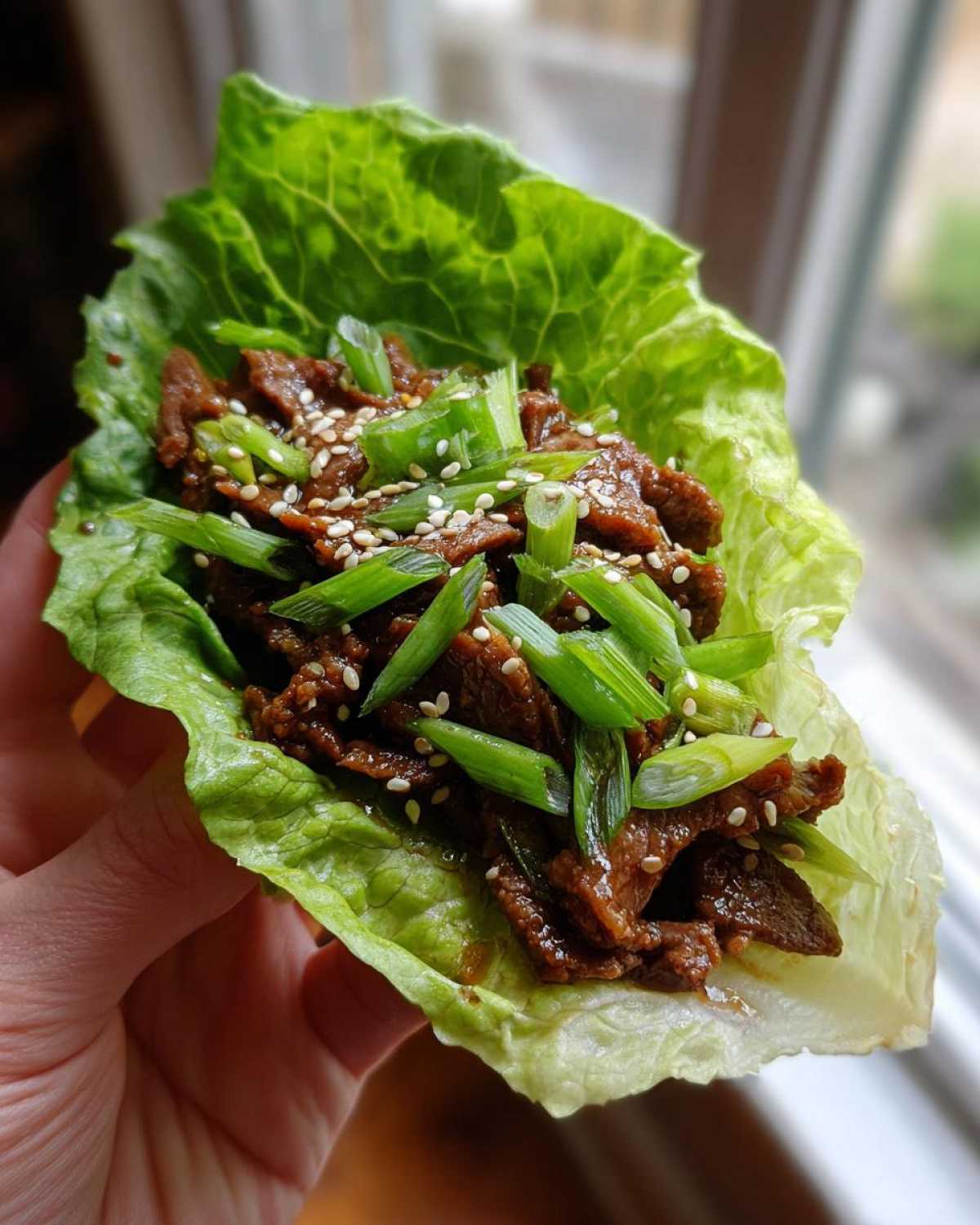 Korean Beef Bulgogi Lettuce Wraps - detail 2