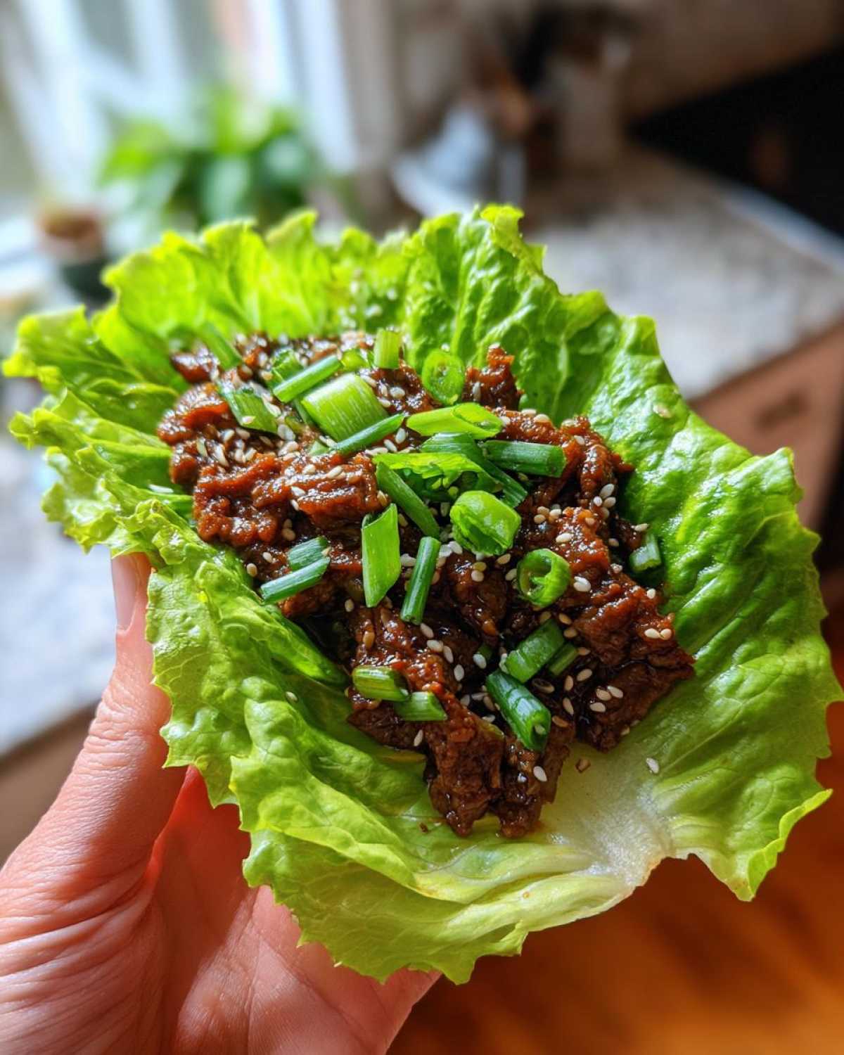 Korean Beef Bulgogi Lettuce Wraps - detail 3