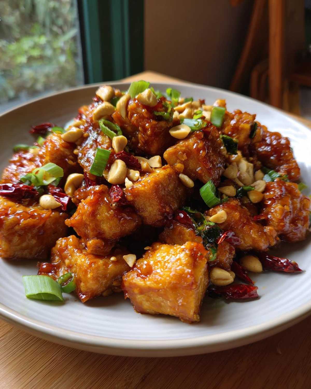 Kung Pao Tofu (Spicy Chinese) - detail 1